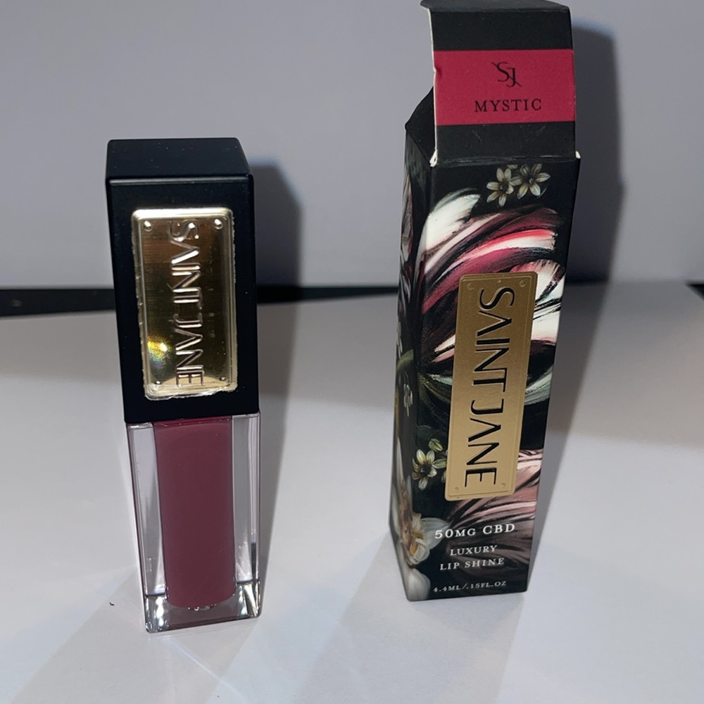 Saint Jane Luxury Lip Shine 50 mg CBD in shade Mystic
